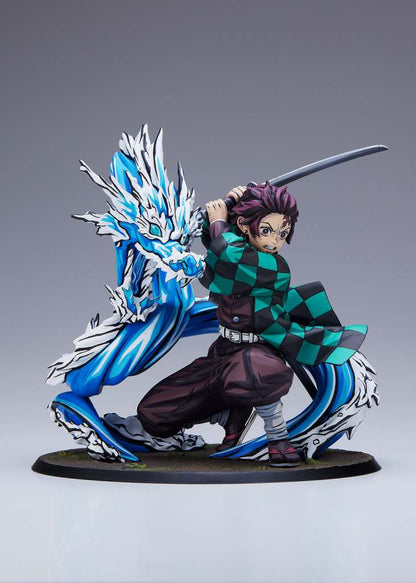 DEMON SLAYER: KIMETSU NO YAIBA STATUA 1/8 TANJIRO KAMADO TOTAL CONCENTRATION PAINT VER. 19 CM ANIPLEX