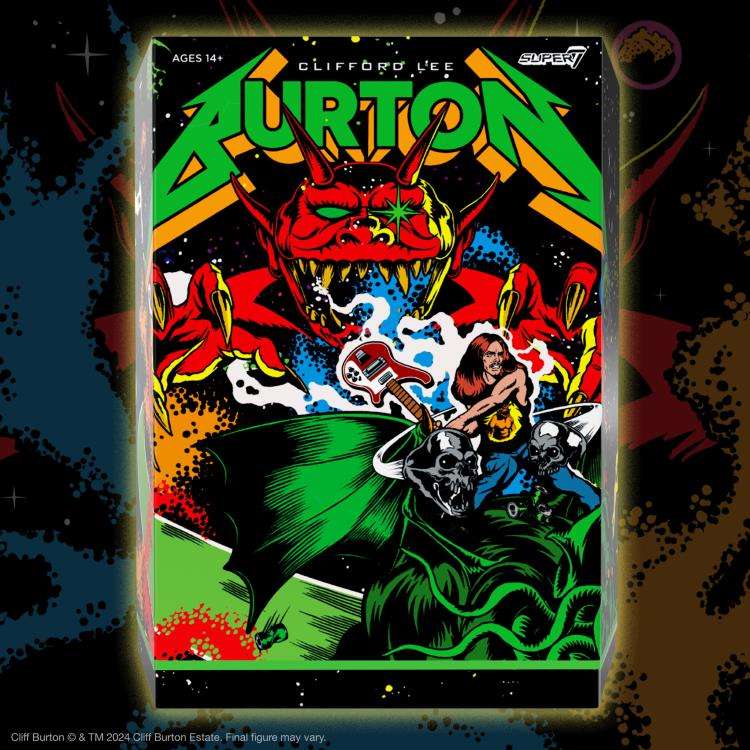 CLIFF BURTON SUPERHERO POSTER ULTM AF