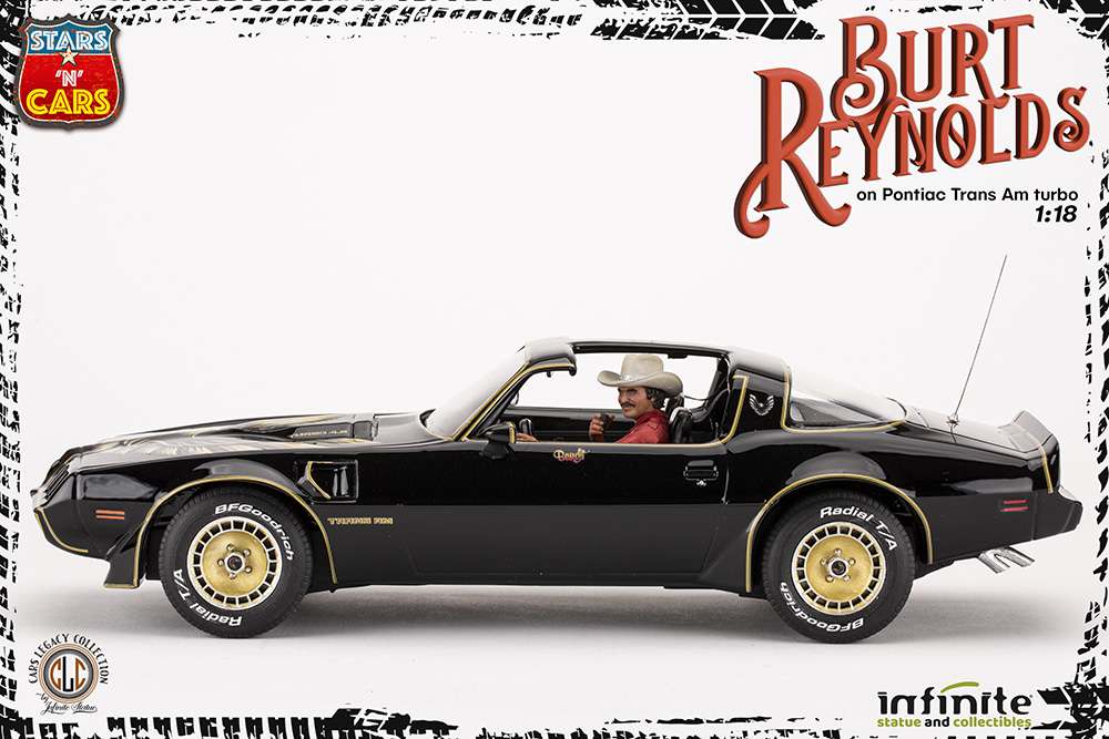 BURT REYNOLDS ON PONTIAC 1/18 RESIN ST
