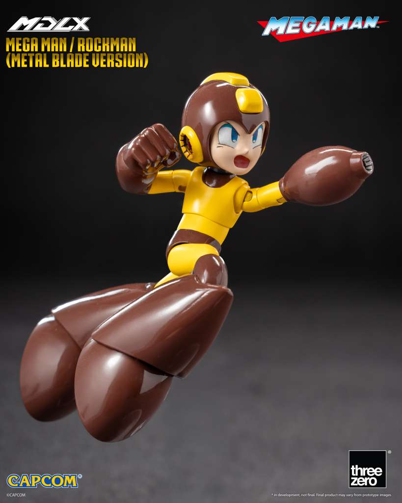 THREEA TOYS/THREEZERO MEGA MAN METAL BLADE VERSION MDLX ACTION FIGURE 10 cm