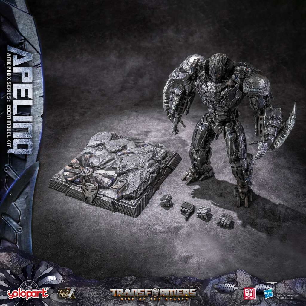 YOLOPARK - TRANSFORMERS RISE BEASTS AMK PRO X APELINQ MODEL KIT 20 cm