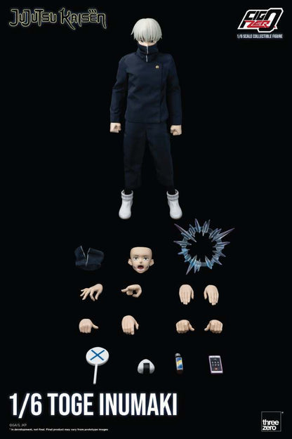 THREEA TOYS/THREEZERO MAKI & TOGE - JUJUTSU KAISEN INU AF 1/6 ACTION FIGURE 30 cm