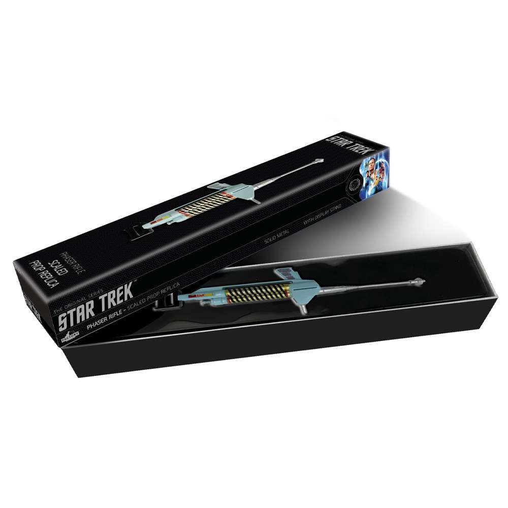 STAR TREK TOS PHASER RIFLE SCALED REP REPLICA FACTORY ENT