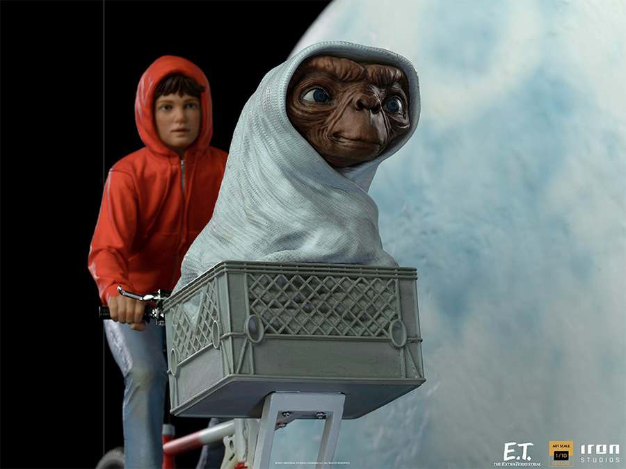 IRON STUDIOS E.T. ELLIOT ART DELUXE 1/10 STATUA 25 cm