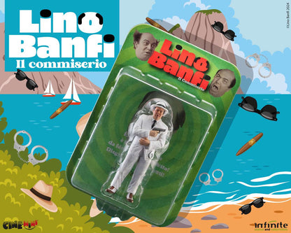 INFINITE STATUE LINO BANFI IL COMMISERIO CINEMINI PVC MINI FIGURA 11 cm