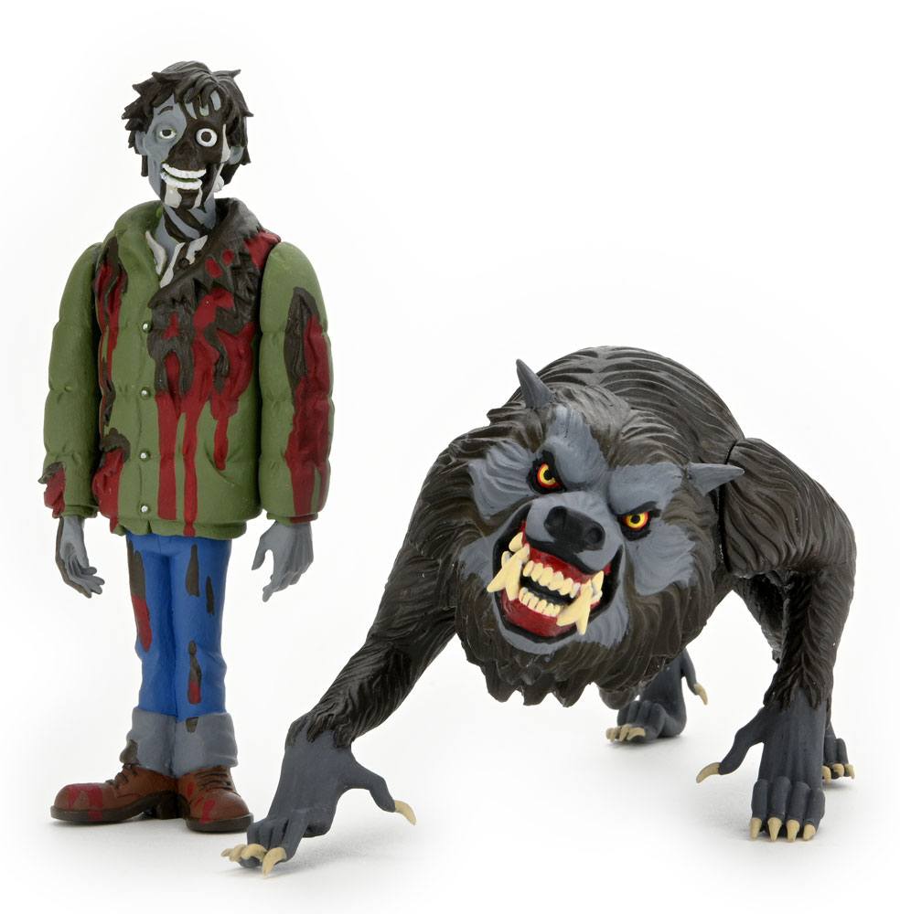 An American Werewolf In London Toony Terrors Action Figura 2-pack Jack & Kessler Wolf 15 Cm Neca