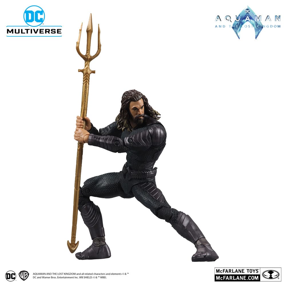 Aquaman E The Lost Kingdom Dc Multiverse Action Figura Aquaman Con Stealth Suit 18 Cm Mcfarlane Toys