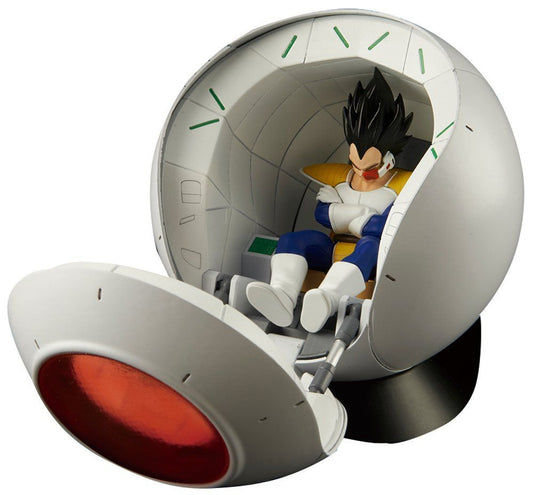 Dragon Ball Z Astronave e Vegeta Rise Mecha Sayan Space Pod Model Kit