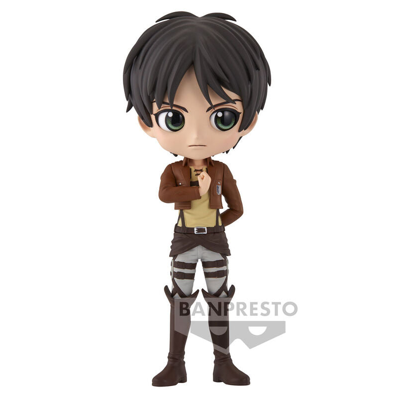 Attack On Titan Eren Yeager Ver.a  Q Posket Figura 14cm Banpresto