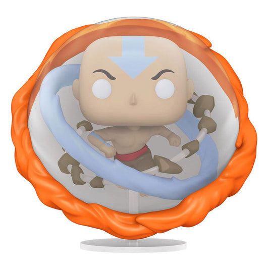 Avatar The Last Airbender Oversized Pop! Marvel Vinile Figura Aang All Elements 15 Cm Funko