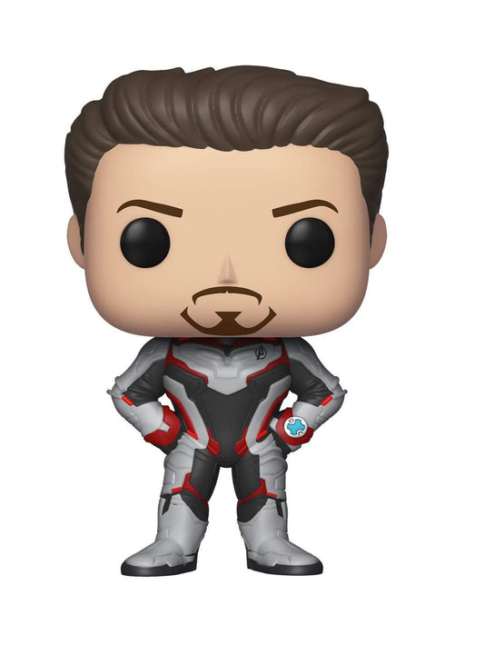 Avengers Endgame Funko Pop Movies Vinile Figura Tony Stark 9 cm