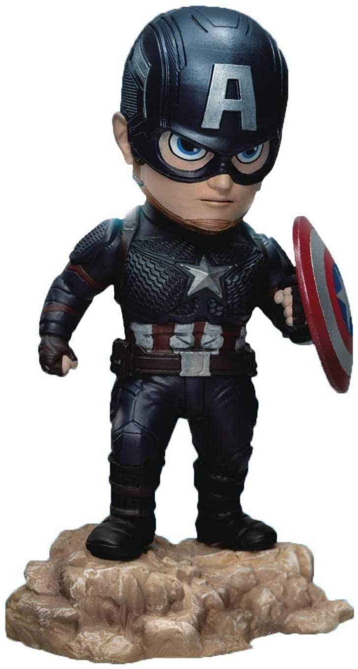 Avengers: Endgame Mini Uova Attack Figura Capitan America 7 Cm Beast Kingdom