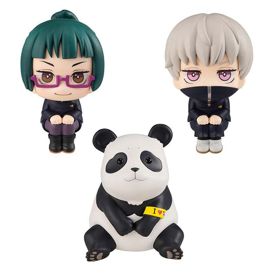 JUJUTSU KAISEN LOOK UP PVC STATUAS MAKI & TOGE & PANDA LIMITED VER. 11 CM MEGAHOUSE