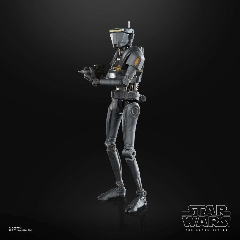 STAR WARS: THE MANDALORIAN BLACK SERIES ACTION FIGURA 2022 NEW REPUBLIC SECURITY DROID 15 CM HASBRO