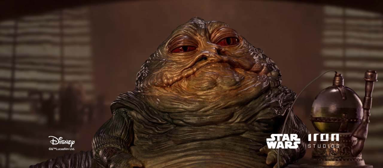 SW JABBA THE HUTT DLX 1/10 STATUE