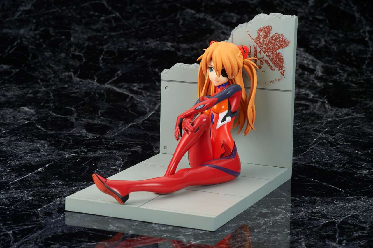 RE EVA ASUKA PLUGSUIT NEW MOVIE 1/7 FIG