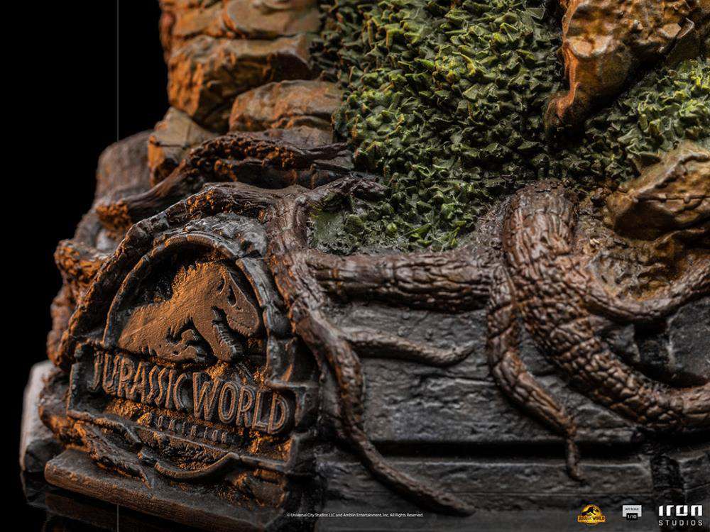 IRON STUDIOS JW DILOPHOSAURUS 1/10 STATUA 13 cm