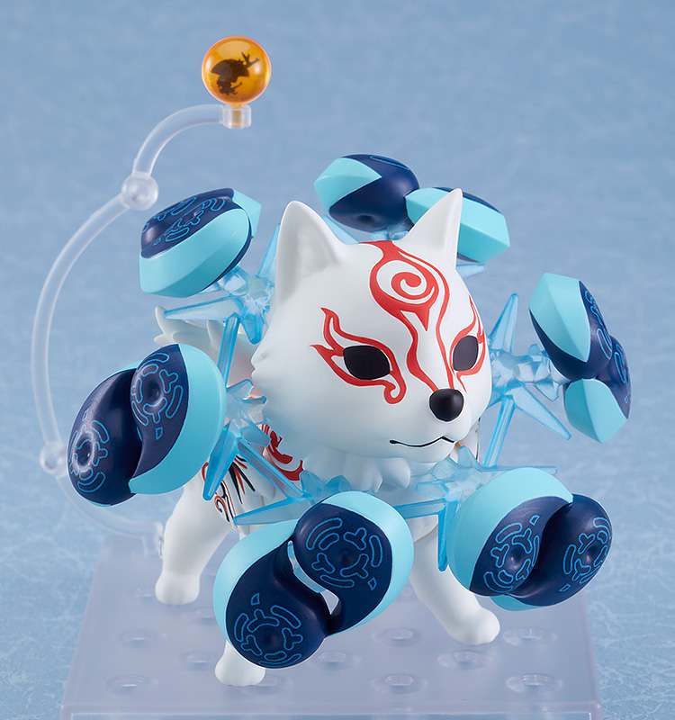 GOOD SMILE COMPANY NENDOROID OKAMI SHIRANUI DX VER MINI FIGURA 10 cm