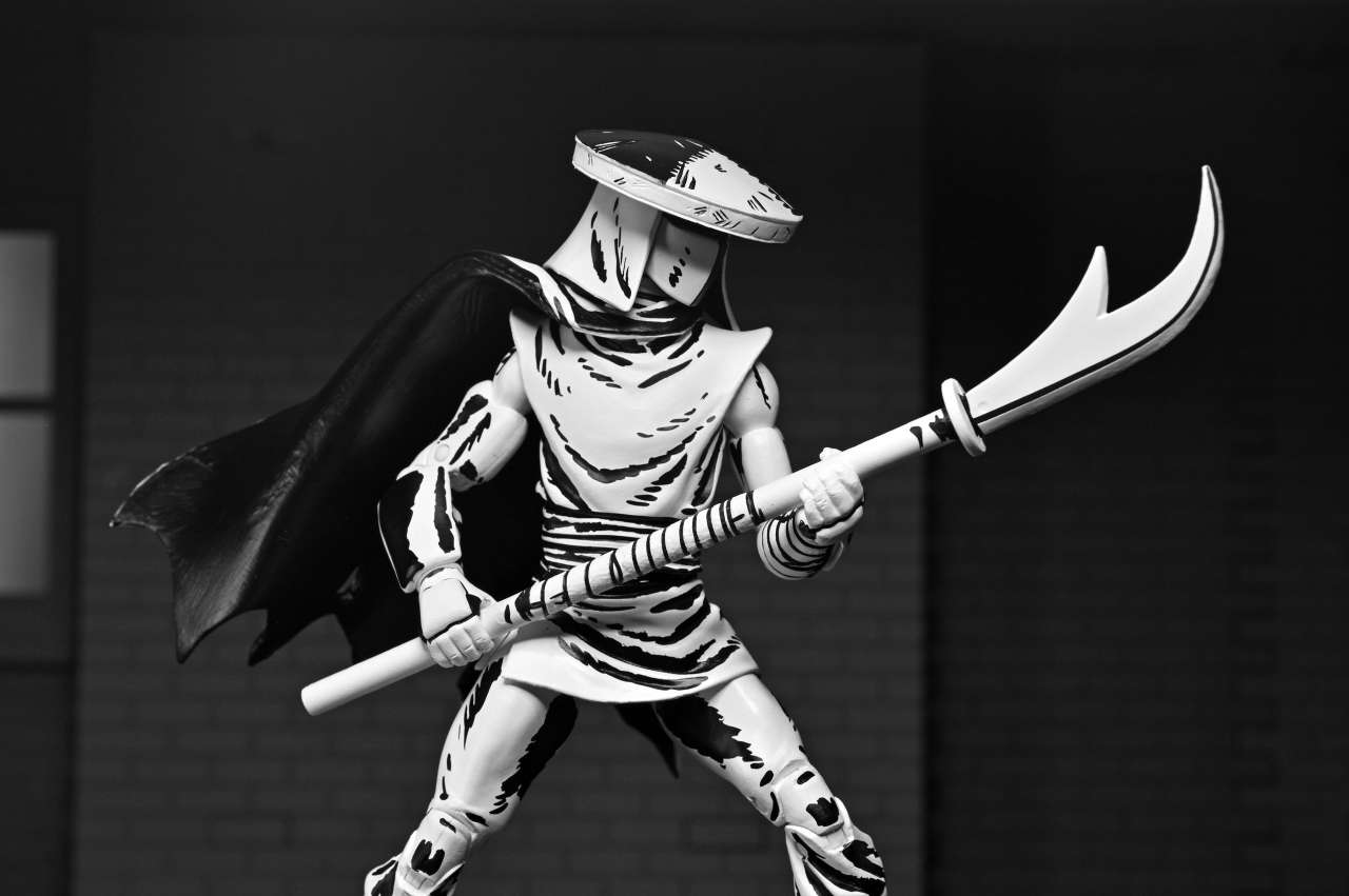 TNMT MIRAGE ELITE FOOT NINJA GUARD BW ACTION FIGURE