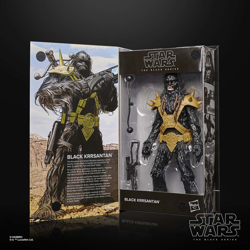 STAR WARS BLACK SERIES ARCHIVE ACTION FIGURA 2022 BLACK KRRSANTAN 15 CM HASBRO
