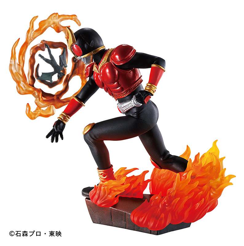 MEGAHOUSE PETITRAMA MASKED RIDER LEGEND MEMOR SET MINI FIGURA 7.5 cm