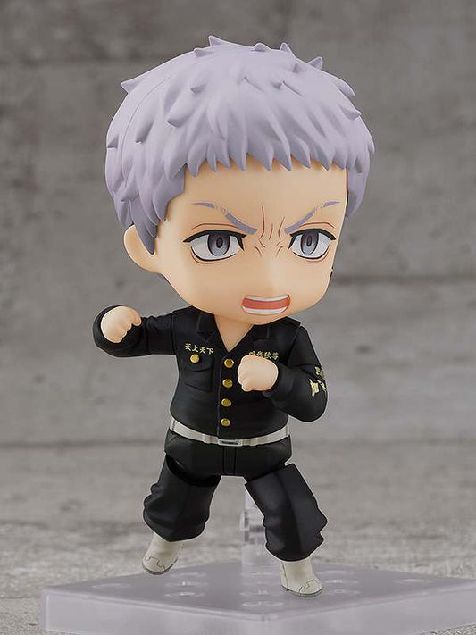 TOKYO REVENGERS NENDOROID ACTION FIGURA TAKASHI MITSUYA 10 CM ORANGE ROUGE