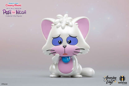 IMMORTALS COLLECTIBLES MAGICAL ANGEL CREAMY MAMI POSI NEGA BYE BYE MIRACLE VINYL PEARL EXCLUSIVE S STATUA 13 cm EXCLUSIVE