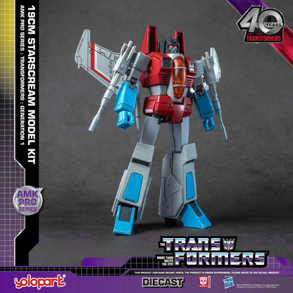 YOLOPARK STARSCREAM - TRANSFORMERS GENERATION 1 AMK PRO MODEL KIT 19 cm