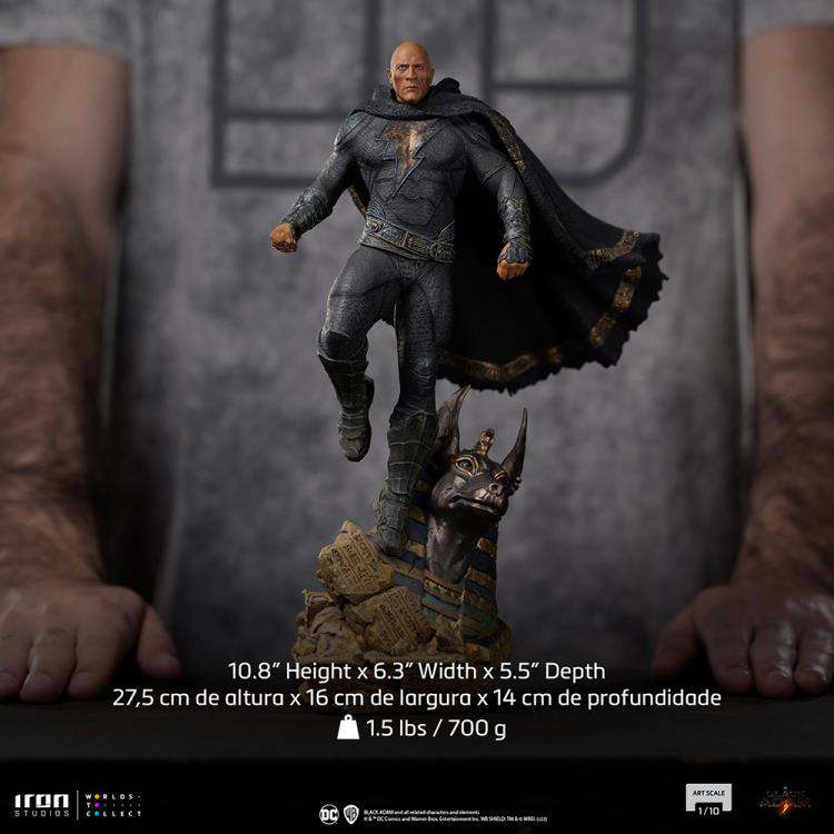 IRON STUDIOS BLACK ADAM 1/10 STATUA 27.50 cm
