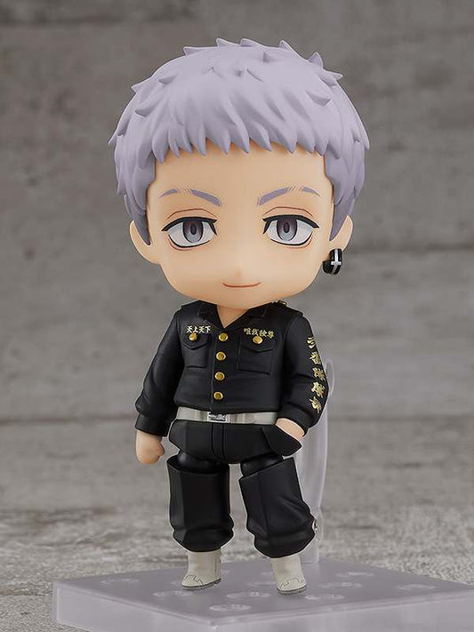 TOKYO REVENGERS NENDOROID ACTION FIGURA TAKASHI MITSUYA 10 CM ORANGE ROUGE