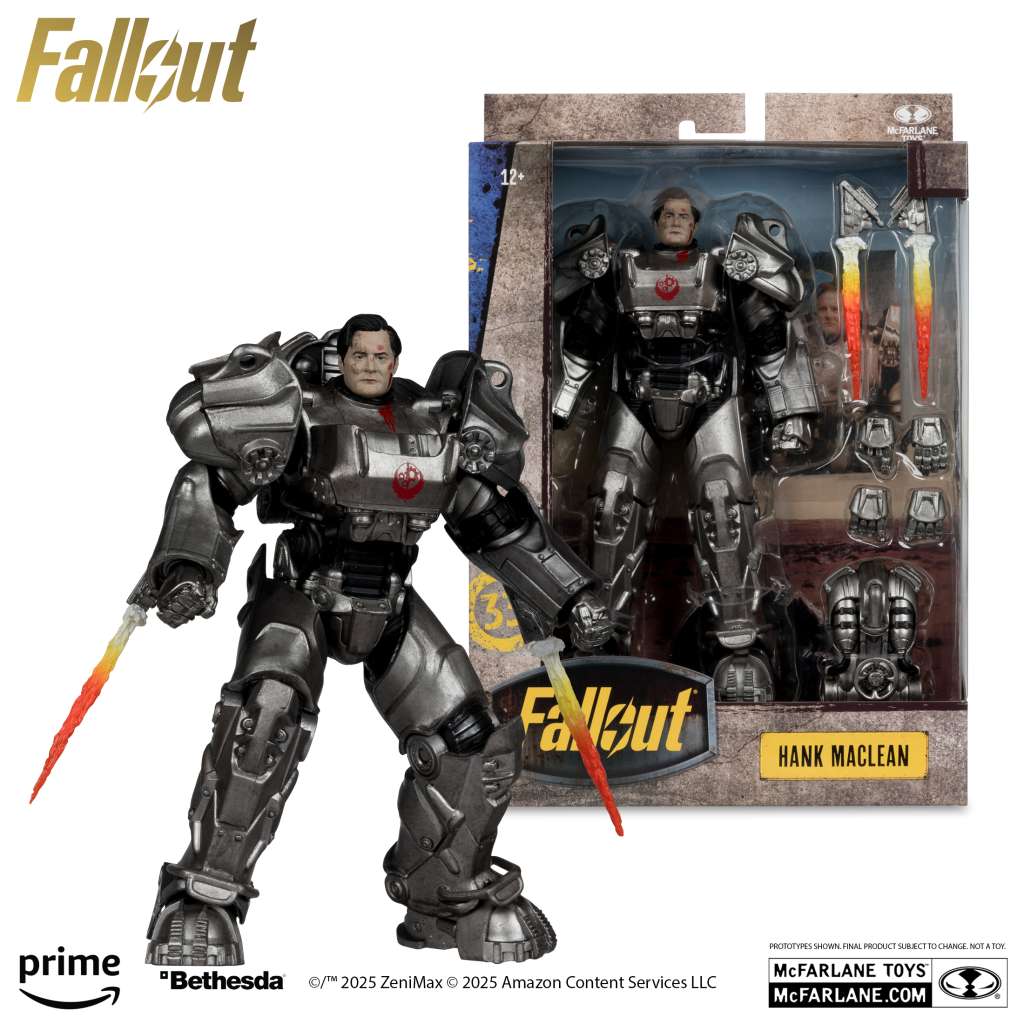 MCFARLANE TOYS 2025 FALLOUT TV WAVE 1 ASSORTMENT SET (6) ACTION FIGURE 17.5 cm