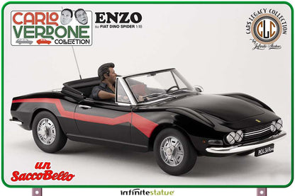 ENZO SU FIAT DINO SPIDER 1:18 RESIN CAR