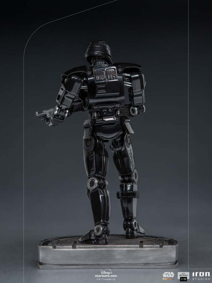 IRON STUDIOS MANDALORIAN DARK TROOPER 1/10 STATUA 24 cm