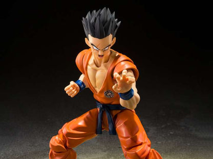 BANDAI YAMCHA DRAGON BALL Z S.H. FIGUARTS EARTH FIGHTER ACTION FIGURE 15 CM