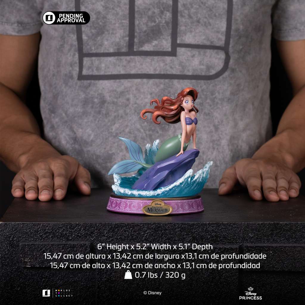 DISNEY'S ANIME PRINCESS ARIEL PVC ST