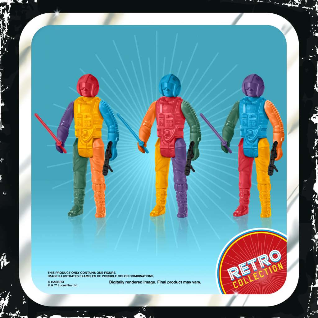 STAR WARS RETRO COLLECTION ACTION FIGURA 2022 LUKE SKYWALKER (SNOWSPEEDER) PROTOTYPE EDITION 10 CM HASBRO
