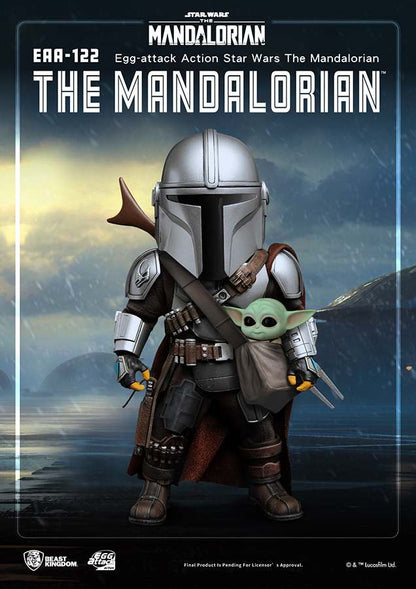 BEAST KINGDOM EGG ATTACK ACTION MANDALORIAN ACTION FIGURE 16.5 cm