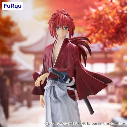 FURYU RUROUNI KENSHIN KENSHIN HIMURA TRIO-TR-IT FIG FIGURA 19 cm