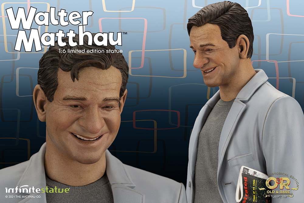WALTER MATTHAU OLD&RARE 1/6 RESIN STATUE