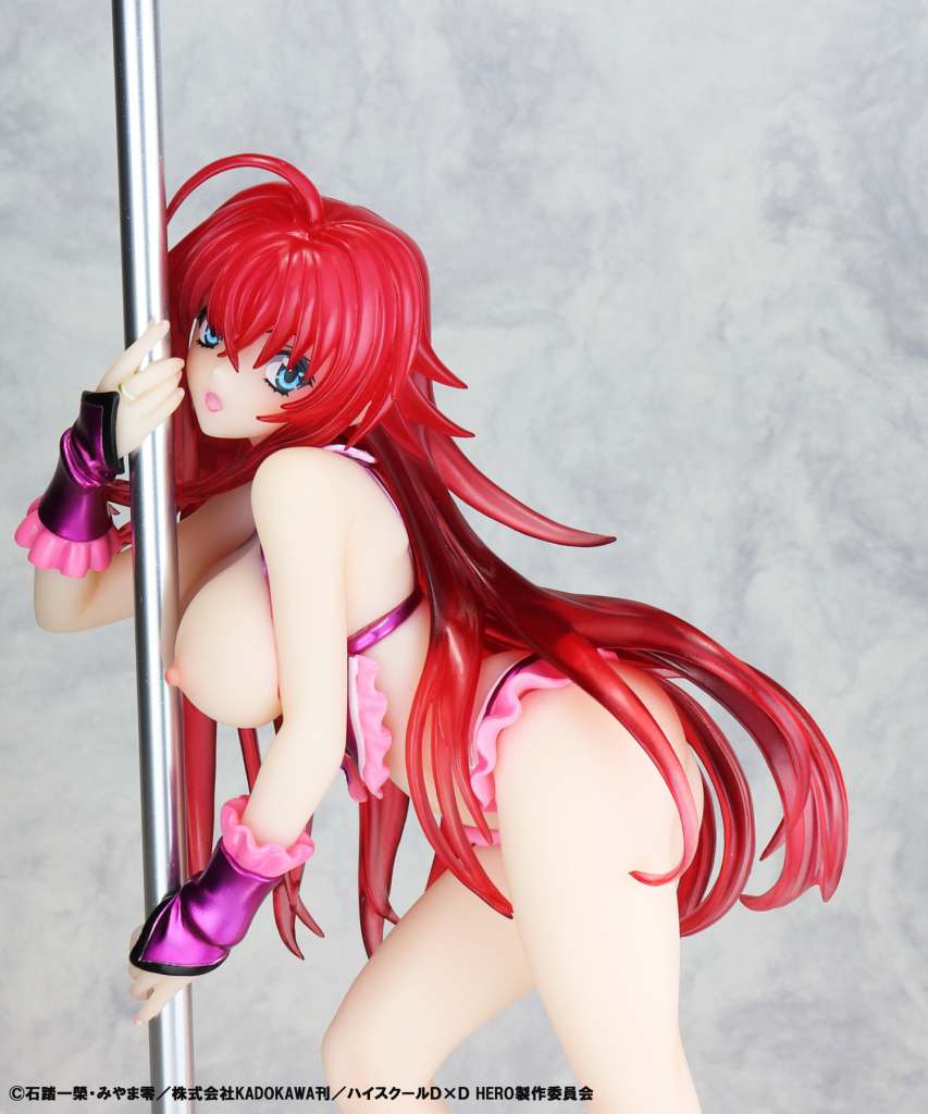 KAITENDO HIGH SCHOOL DXD RIAS POLE DANCE PURPLE S STATUA 20 cm