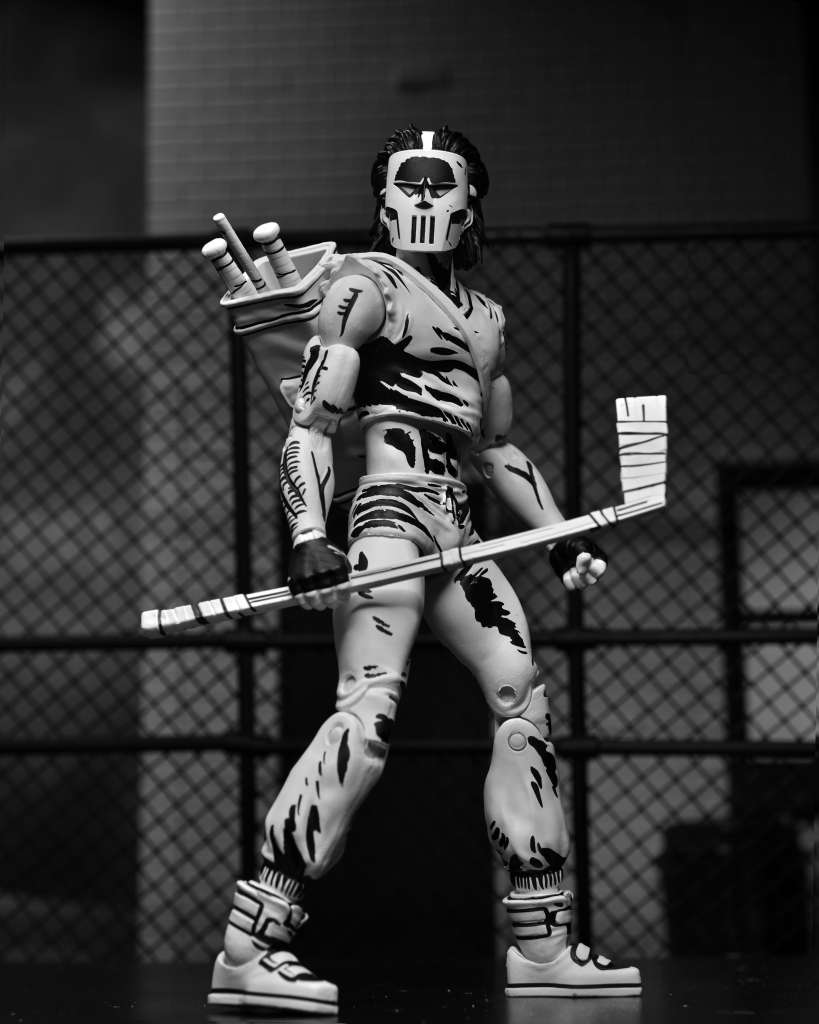 TMNT MIRAGE COMICS CASEY JONES B&W ACTION FIGURE