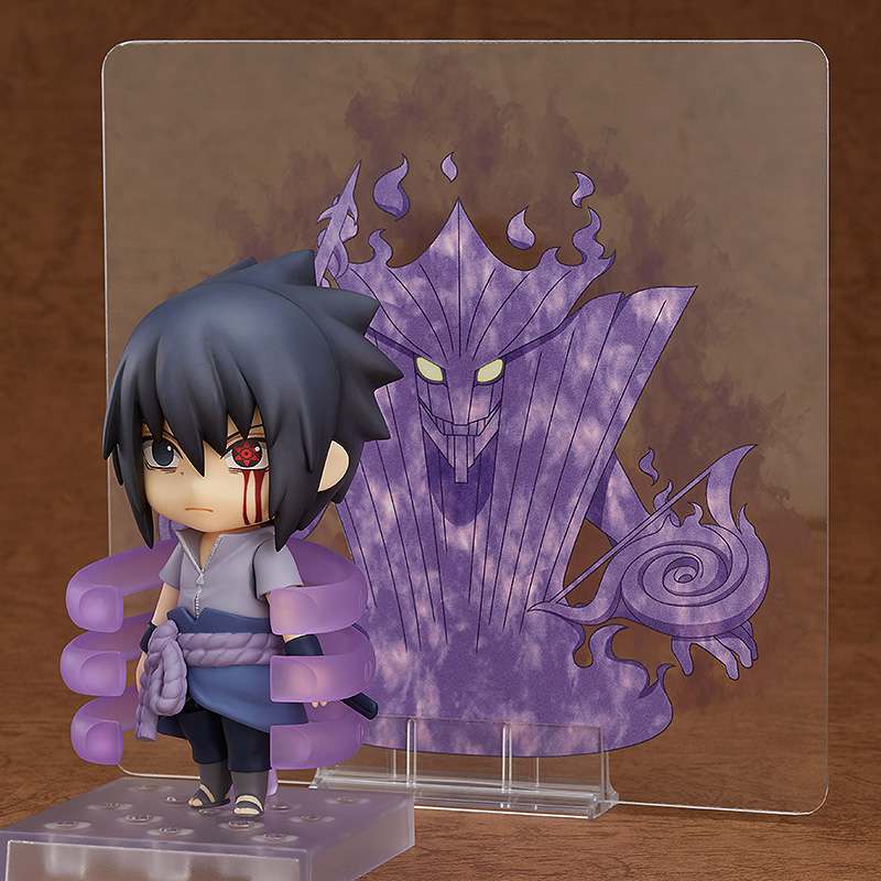 NARUTO SHIPPUDEN NENDOROID PVC ACTION FIGURA SASUKE UCHIHA 10 CM GOOD SMILE COMPANY