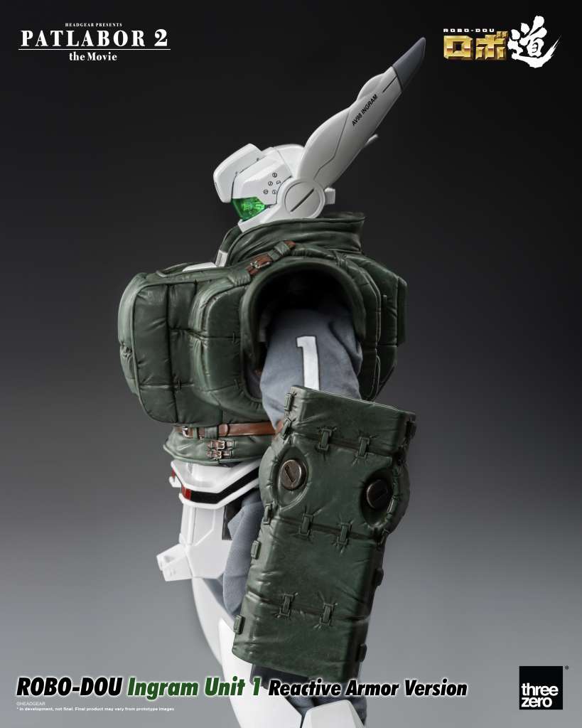 PATLABOR 2 MOVIE ROBODOU INGRAM U1 ARM V ACTION FIGURA THREEA TOYS/THREEZERO