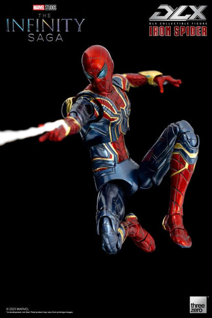 THREEA TOYS/THREEZERO INFINITY SAGA IRON SPIDER DLX AF ACTION FIGURE 16.50 cm