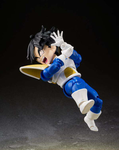 BANDAI SHF DRAGONBALL Z SON GOHAN BATTLE CLOTH ACTION FIGURE 14 cm