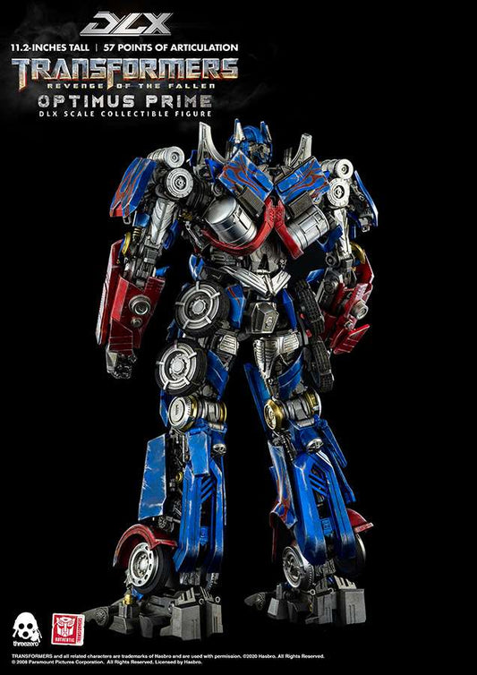 TRANSFORMERS: LA VENDETTA DEL CADUTO FIGURA OPTIMUS PRIME 28 CM THREEZERO