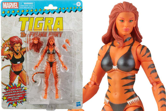 MARVEL LEGENDS SERIES ACTION FIGURA 2022 MARVEL'S TIGRA 15 CM HASBRO