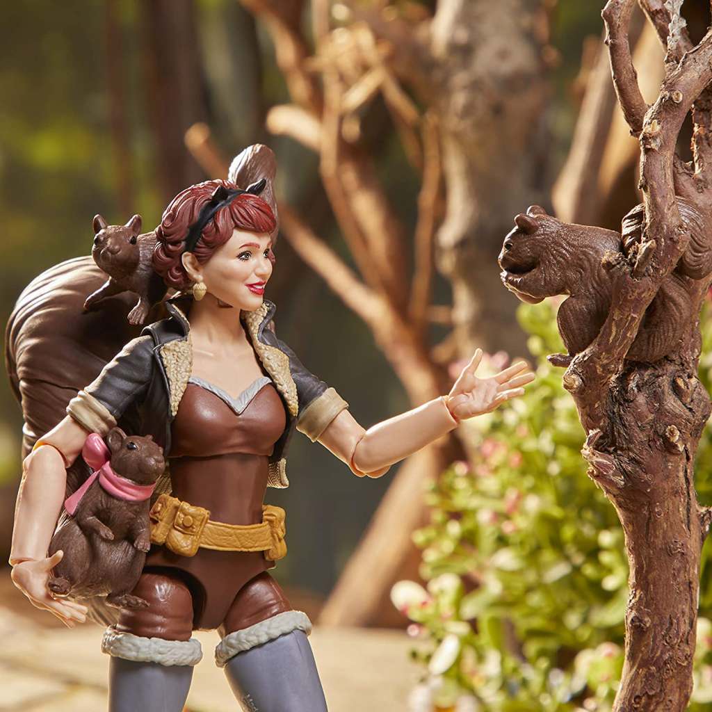 HASBRO - MARVEL LEGENDS SQUIRREL GIRL+SCOOTER AF ACTION FIGURE