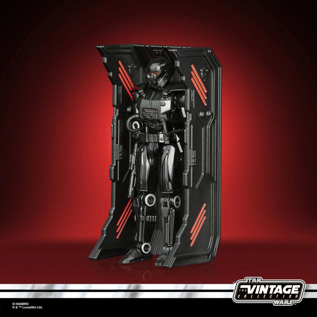 STAR WARS: THE MANDALORIAN VINTAGE COLLECTION ACTION FIGURA 2022 DARK TROOPER 10 CM HASBRO