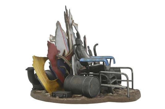 TMNT 2 SEC OOZE SHREDDER THRONE DIORAMA